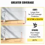 Sneeze Guard for Counter 24"x48" Acrylic Shield for Desk 0.2" Thick Acrylic Board Acrylic Shield for Counter with Transaction Wi