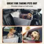 Dog Booster Car Seat Pet Car Seat til S M L Dogs op til 40 kg