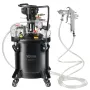 Spray Paint Pressure Pot, 10 L/2.5 gal Fully Automatic Stirring Pressure Pot Tank, 70 psi Adjustale Pressure, Pressure Pot Paint