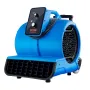 Floor Blower, 1400 RPM 4000 CFM, Air Mover for Drying and Cooling, Portable Carpet Dryer Fan with 3 Blowing Angles, Timer, 3-Spe
