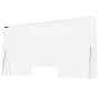 Nyse vagt til tæller 24 "x48" akrylskjold til skrivebord 0,2