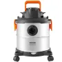 Wet/Dry Shop Vacuum, 20L 6 Peak HP, Stainless Steel Shop Vac with Efficient Suction & Blower, Nozzle, Casters, Portable Shop Vac