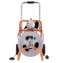 Tøm renere maskine 100ft x 1/2 tommer Auto Feed med hjul og 8