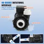 2 Speed SPA Pump, 48-Frame, Dual-Speed Hot Tub SPA Pump, 1100W / 35 m³/h / 13 m High Speed or 250W / 14 m³/h / 2.8 m Low Speed, 
