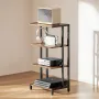 4-lags AV Media Stand Højde-justerbar træ Audio-Video Media