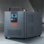Industrial Water Chiller, KH-6000, 200W Industrial Water Cooler Cooling System with Compressor 12 L Water Tank Capacity 7.8 L/mi