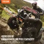 Elektrisk vinsch ATV UTV 4500 lb Syntetisk reb Vandtæt
