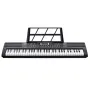 61 Key Digital Keyboard Piano, 200 Tones 200 Rhythms, Electric Portable Piano Keyboard Kit with 60 Demo Songs Built-In Dual Spea