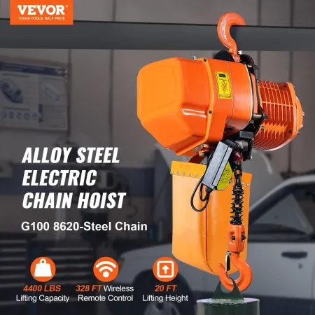 Electric Chain Hoist Tre -fase kran hejse 4400 lbs belastning