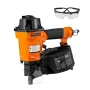 Coil Siding Nailer MCN55, 1 inch to 2-1/4 inch 15 Degree Pneumatic Siding Nail Gun, 70-120PSI Air Coil Nailer for Siding, Pallet