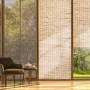 Natural Reed Fencing, 3.3 ft x 9.8 ft, Reed Screen Curtain Balcony Reed Fence Roll for Outdoor Backyard Patio, Decorative Fence 