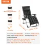 Zero Gravity Chair 26" Zero Gravity lænestol til indendørs og