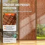 2-pak rørhegn til landskabspleje, privatlivshegn, blindskærm
