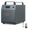 Industrial Water Chiller CW-3000 Air-cooled Industrial Water Chiller Cooling System with 12L Water Tank Capacity, 12L/min Max.