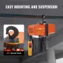 Electric Chain Hoist Single Phase Crane Hoist 1100 lbs Load 15