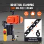 Electric Chain Hoist Single Phase Crane Hoist 330 lbs Load 10