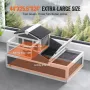 Tortoise Habitat Wooden Tortoise House Indoor/Outdoor 3-Room 112x65x61 cm