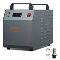 Industrial Water Chiller CW-3000(PRO), 150W Air Cooled Industrial Water Chiller Cooling System with 12L Water Tank, 18L/min Max