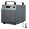 Industrial Water Chiller CW-3000 (Pro), 150W luftkølet industrielt vandkølerkølingssystem med 12L vandtank, 18L/min Max