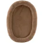 Human Dog Bed 72x48x10in Large Human Size Dog Bed Washable Faux Rabbit Fur