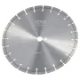 Diamond Blade, 14inch/350mm Concrete Saw Blade Wet or Dry, 0.47inch/12mm Flat Teeth Diamond Segment Blade, Universal 1 inch/25.4