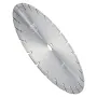 Diamond Blade, 14inch/350mm Concrete Saw Blade Wet or Dry, 0.47inch/12mm Flat Teeth Diamond Segment Blade, Universal 1 inch/25.4
