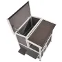 Outdoor Cat House Weatherproof, Feral Cat Shelter for Multiple Cats, 2-story Large Outdoor Wooden Cat House with Balcony, Doors,
