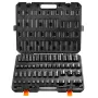 Impact Sockets Set 59pcs 6-punkt 3/8 "& 1/2" Drive Bit Ratchet