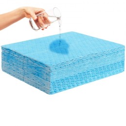 Spill Absorbent Pads, Water Absorbing Mat Pad in Dispenser Box, 22.7L Capacity, 380 x 480 mm Polypropylene Absorbent Pad for