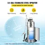 Stainless Steel Sprayer 12L Household Gardening and Floor Cleaning Sprayer, Suitable for the Current Neds of Industry, Agricultu
