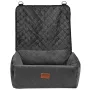 Dog Car Seat, Dog Booster Seat for Car with A Storage Pocket, Clip-On Safety Leash, Sponge and PP Cotton Filling, Dog Car Bed fo