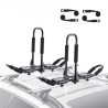 Kayak Roof Rack 1 Pair J-Bar, Soft Roof Rack, Top Mount Tie Down, Carrier for kayak, Surf Board, Canoe, SUP, Ski Board, Mount