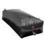 Portable Water Storage Bladder 999.3 L PVC Collapsible Water Tank Black