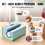 Auto Tumbler Heat Press Machine 311.8-850.5 g Sublimation Mug Heat Press Blue