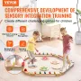 Kids Balance Beam Stepping Stones Gym Hobstacle Children
