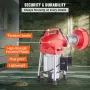 Drain Cleaner Machine 120ft x 5/8in 370W Sectional Snake Auger