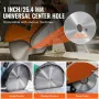 Diamond Blade, 18inch/450mm Concrete Saw Blade Wet or Dry, 0.47inch/12mm Slanted Teeth Diamond Segment Blade, Universal 1 inch/2