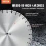 Diamond Blade 18inch Beton så klinge vådt eller tørt 0,47