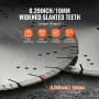 Diamond Blade, 14inch/350mm Concrete Saw Blade Wet or Dry, 0.39inch/10mm Slanted Teeth Diamond Segment Blade, Universal 1 inch/2
