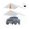 10 x 20 ft Carport Replacement Canopy Cover, Garage Top Tent Shelter Tarp Heavy-Duty Waterproof & UV Protected, Easy