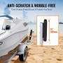 Boat Trailer Guide, 20,5â €  Justerbar designtrailerguide, 2 stk. Rustfast galvaniseret ståltrailer guide på