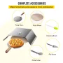 Pizza Ovn Kit, rustfrit stål Grill Pizza Ovn, Pizza Maker Kit