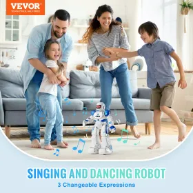 RC Robot Toy for Kids Talking Dancing Gesture Remote Control Programmable