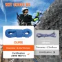 10.2mm dynamisk klatring reb 70 m (230ft) udendørs klatring reb
