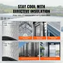 Reflective Insulation Roll, XPE Foam Core Radiant Barrier, 10.3 mm 40 in x 5 ft, Aluminum Foil Foam Core Heat Reflective Shield,