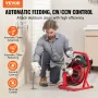 Drain Cleaner Machine Electric Drain Auger 50ft x 3/8 i Auto