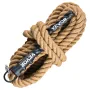 1.5 "x15ft gymnastiksal klatre reb fitness styrketrop hjem