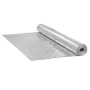 Double Reflective Insulation Roll, Woven Fabric Radiant Barrier, 6.5 Mil 48 in x 250 ft, Aluminum Foil PE Woven Cloth Heat Refle
