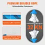 12,7 mm statisk klatring reb 38m (125ft) udendørs klatring reb