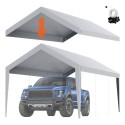 Carport Replacement Canopy Cover 6100 x 3040 mm Garage Top Tent Shelter Tarp Heavy-Duty Waterproof & UV Protected, Easy